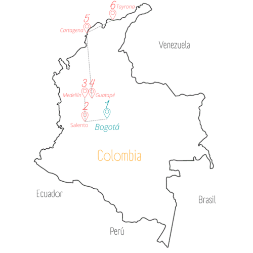 Carte Colombie publi insta